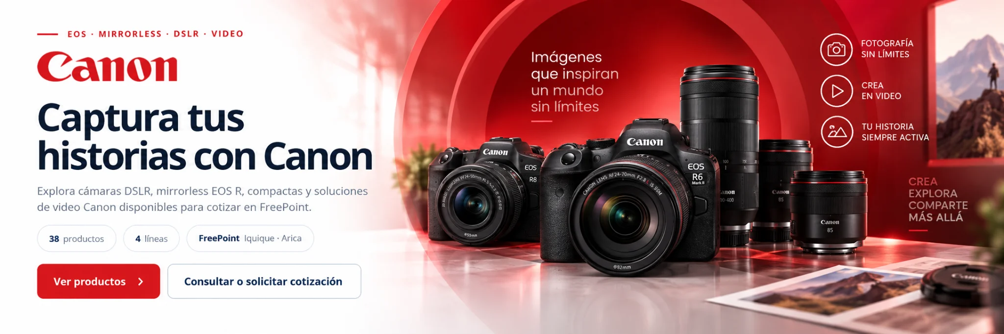 Canon Cámaras en FreePoint