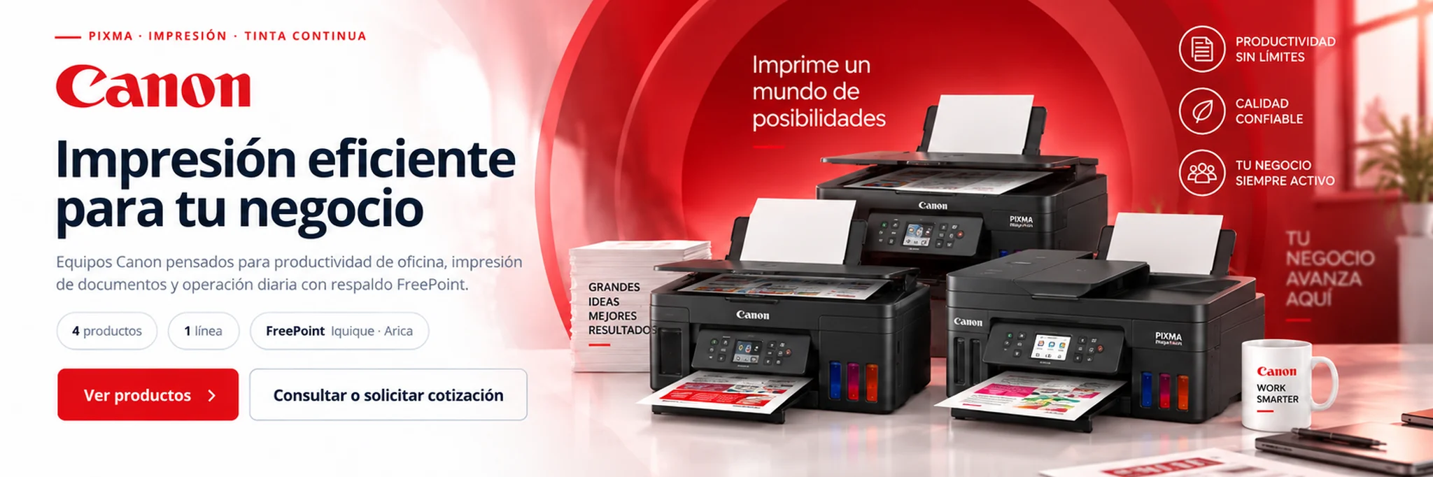 Canon Impresión en FreePoint