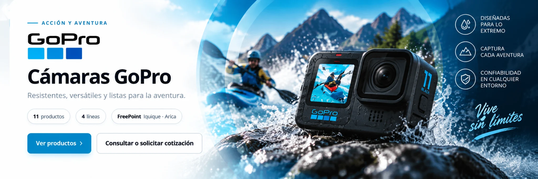 GoPro en FreePoint