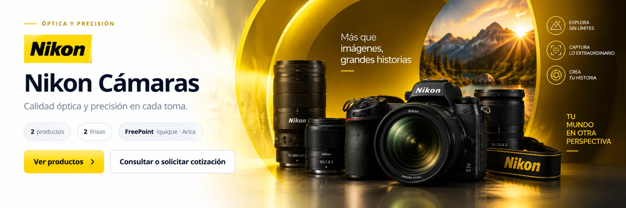 Nikon Cámaras en FreePoint
