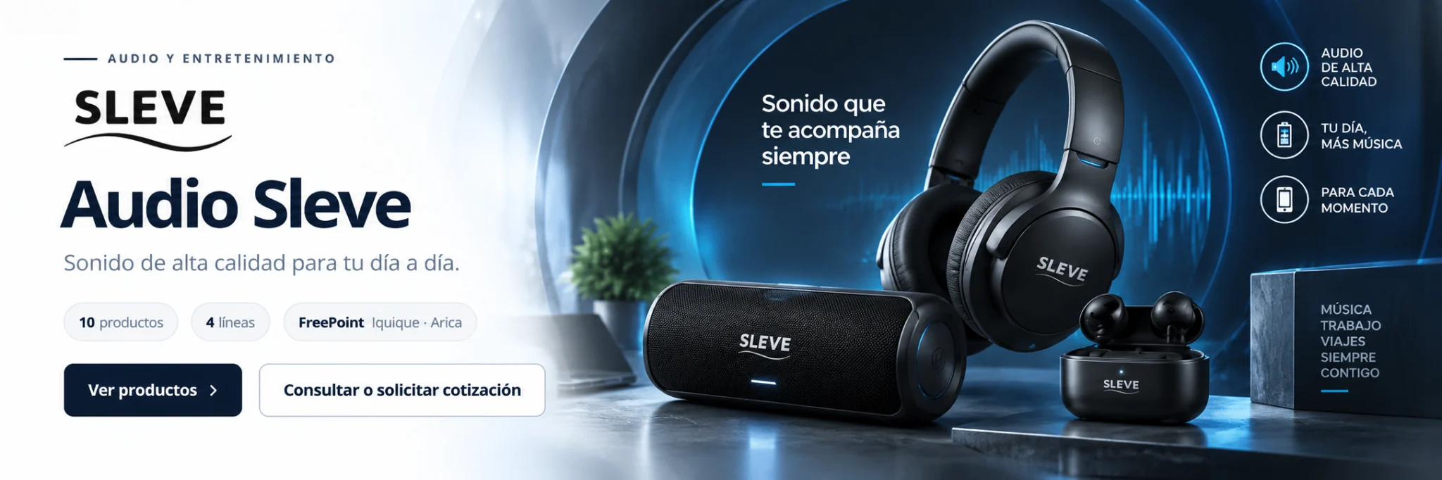Audio SLEVE en FreePoint
