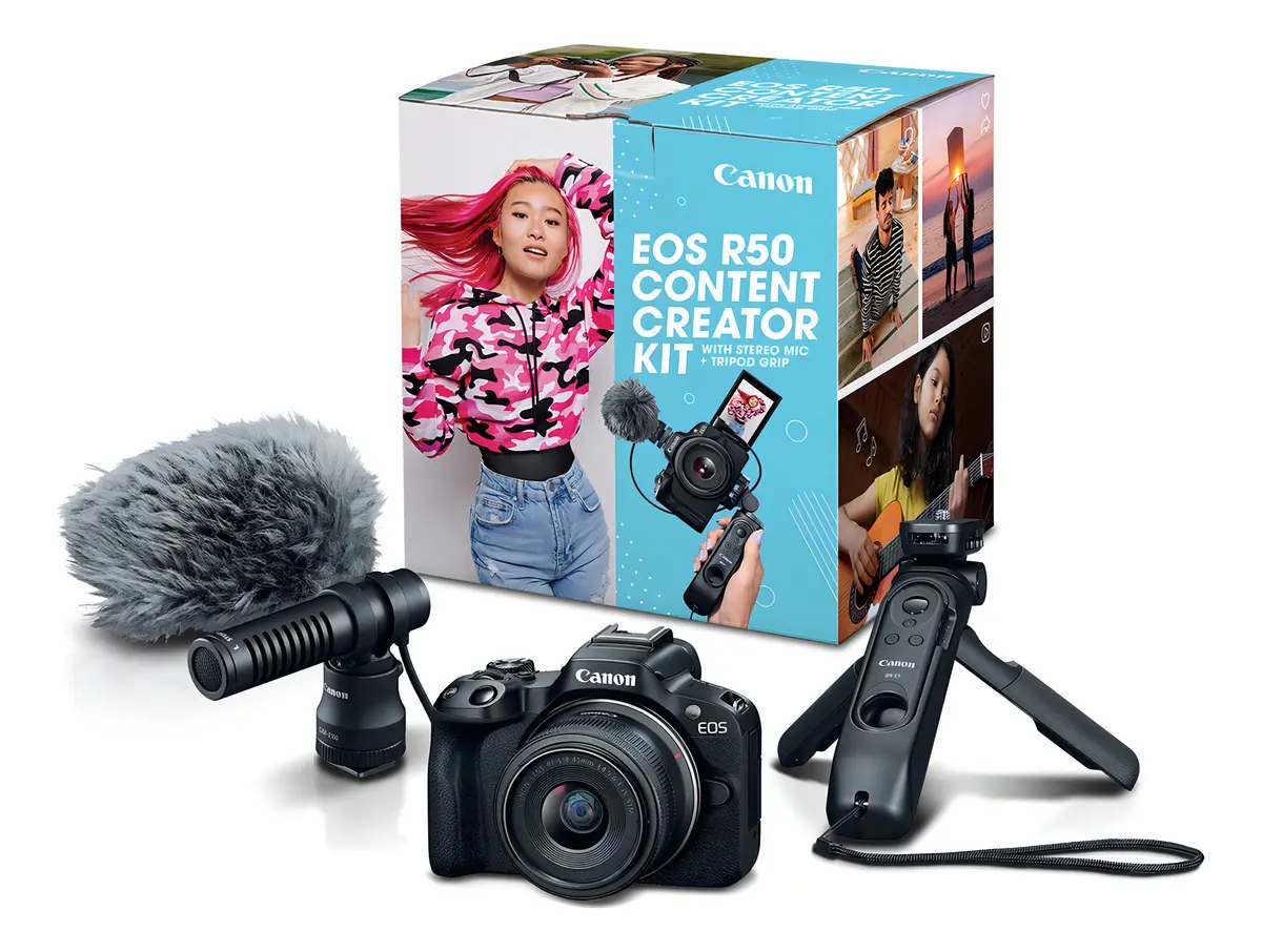 Canon EOS R50 · Content Creator Kit