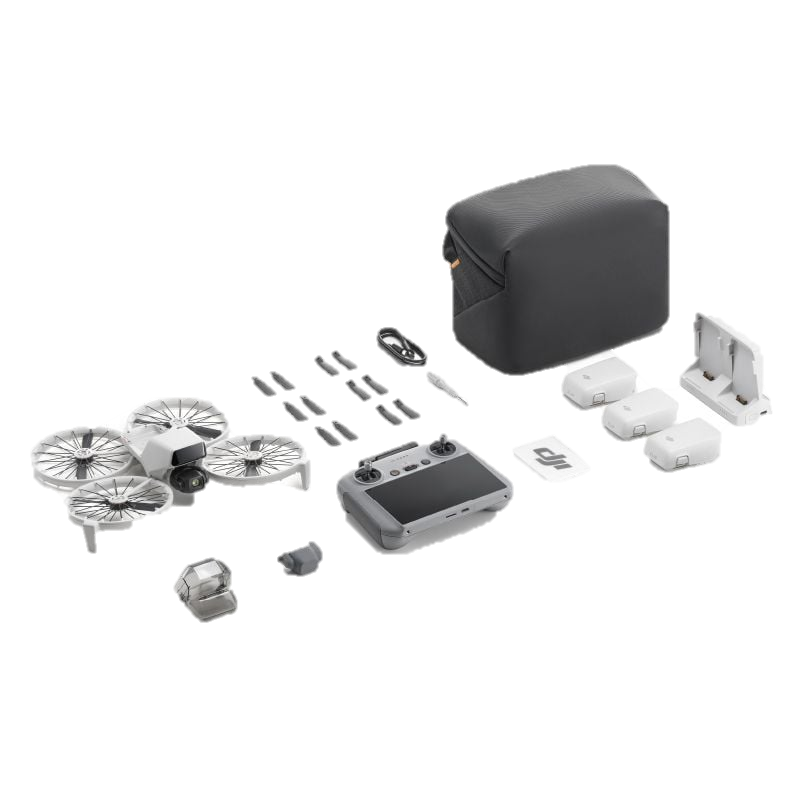 DJI Flip · Fly More Combo con DJI RC 2 · 3 baterías