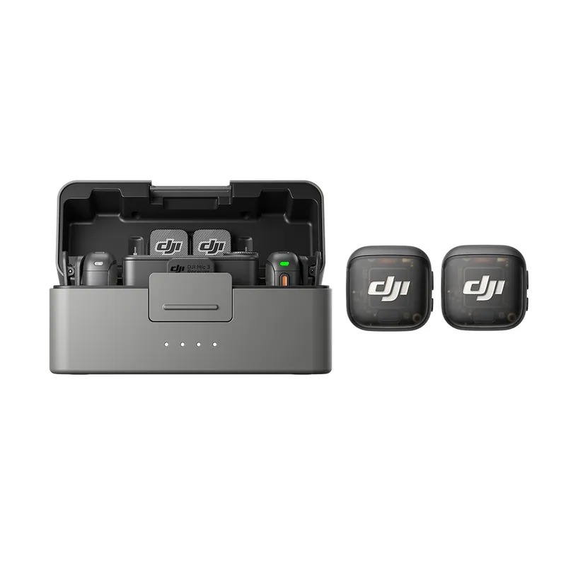 DJI Mic 3 · Kit 2 TX + 1 RX + Charging Case