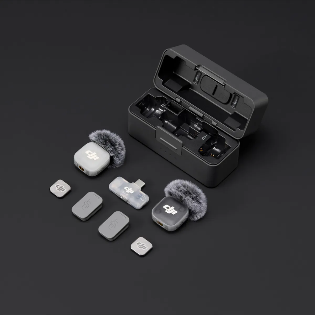 DJI Mic Mini · 2 TX + 1 RX + Charging Case