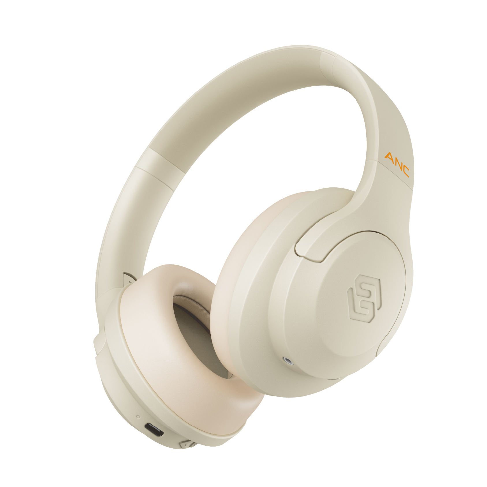 SLEVE Pulse ANC · Cream · audífonos inalámbricos over-ear