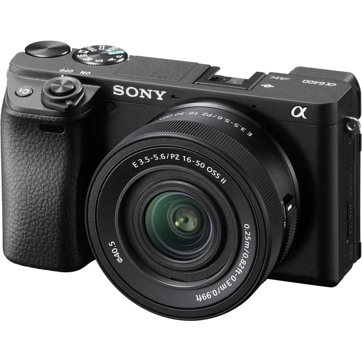 Sony α6400 · Kit E PZ 16–50 mm F3.5–5.6 OSS II
