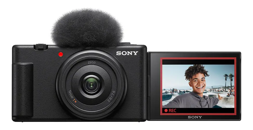 Sony ZV-1F · Compacta con lente fijo ZEISS 20 mm F2